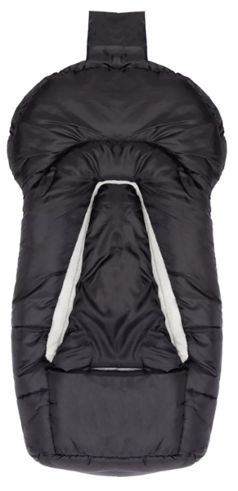 Preview: Fillikid Eco Small Fußsack mit Polarfleece und Gurtschlitzen